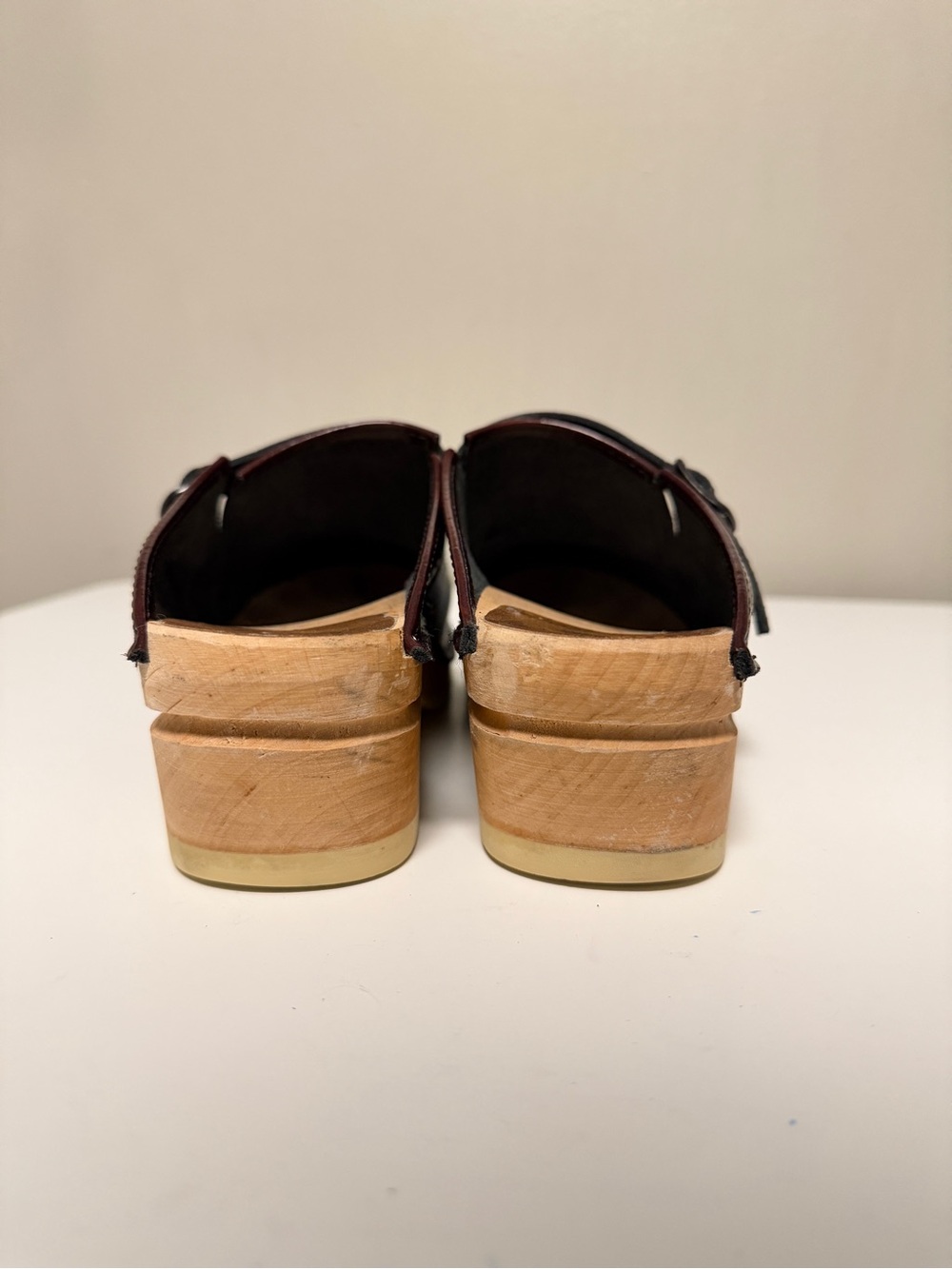 Swedish Clogs Troentorp Raphael Brown Pull Up Shoe Women’s EU 39 US 9-9.5 - Picture 4 of 8